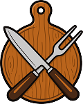 BBQ Cutting Board Precision Cut Decal